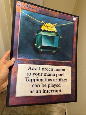 Magic the Gathering 3D Holographic Lenticular Poster